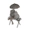Nature Spring Frog Couple Statue Resin Romantic Animal Figurine for Outdoor Lawn and Garden Decor, Flower Beds 305339FNN - alternate 3